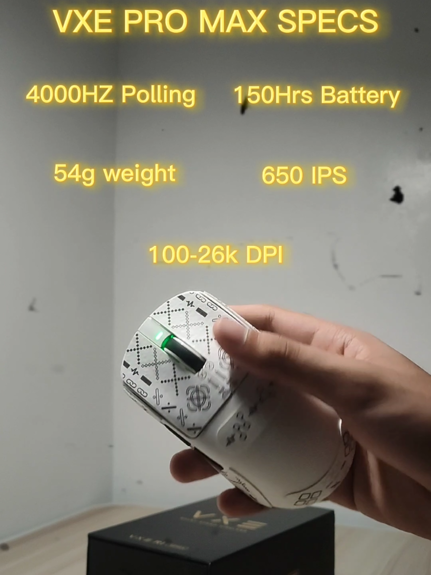 VXE R1 PRO MAX, Best for Budget mouse! Worth it ba? #gamingmouse #budgetmouse #budgetgamingmouse #mousereview #VXER1PROMAX #vxer1se #vxer1 