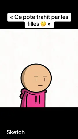 Sketch animationfr « Ce pote trahit par les filles 🤔 » #flypシ #animation #animationsketch #animationsketch #drole #humour #comedie #popular #tiktok_india #viralditiktok #popular #goat🐐 