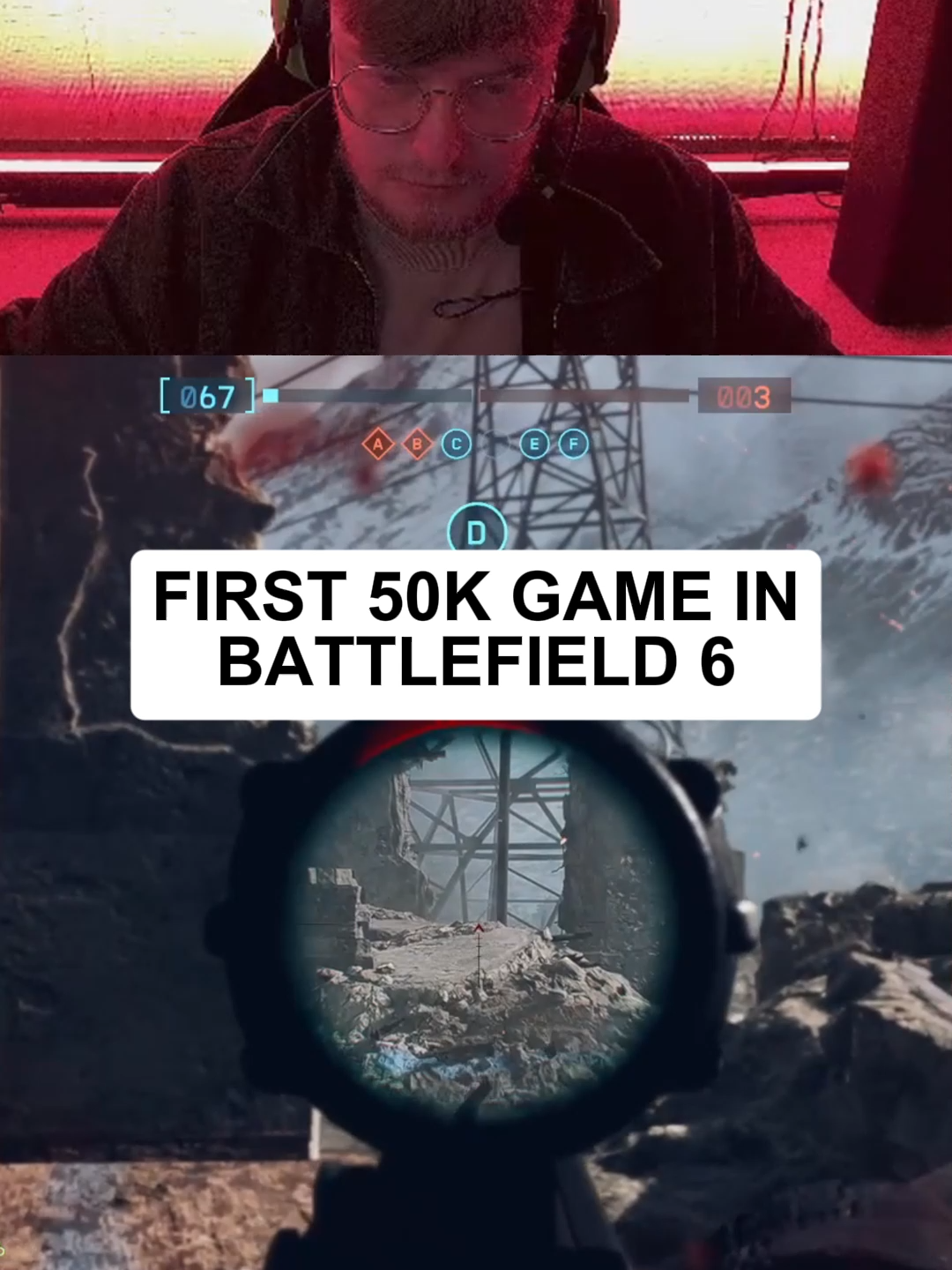 First 50+ kill game in Battlefield 6 #battlefield #fbgaming #battlefield6