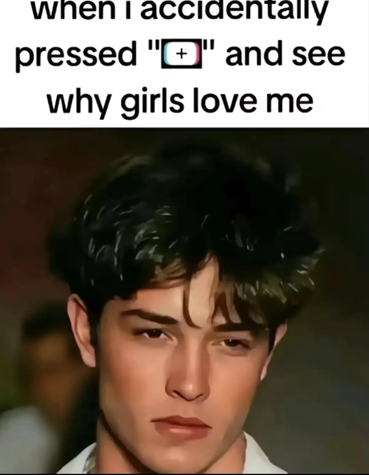 this is a joke i want an excuse to post myself   edit: did not expect this to go viral, I AM A WOMAN AND THIS VIDEO IS A JOKE. and the thing in my chin is literally just a scrape i fell off my skateboard #fypシ #fyp #wlw #wuhluhwuh 