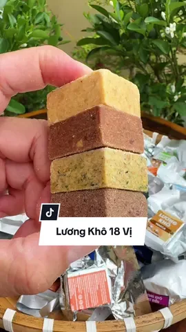 Lương khô mix 18 vị, cho bữa sáng nhanh gọn, tiện lợi #luongkho #luongkhomini #viennangluong #luongkhomixvi #khatrainghiem 