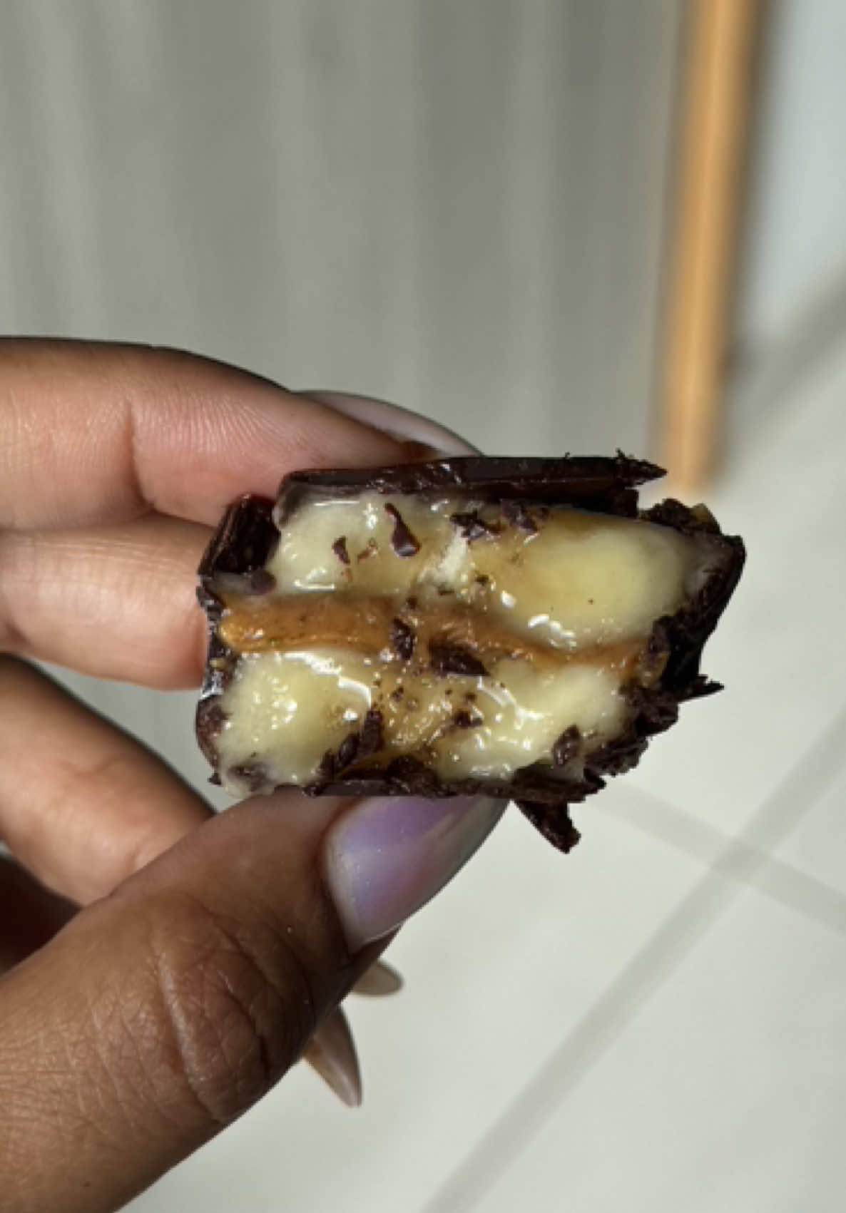3 ingrédients et c’est tout  🤤  #🍫🍌🥜 