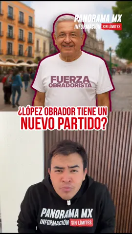 🟥 ¿AMLO tiene nuevo partido en Puebla? Nace Fuerza Obradorista, grupo que se dice “100% lopezobradorista”, pero sin Morena. ✍🏻 Buscan registro como partido estatal y ya iniciaron el proceso. #lopezobrador #obrador #Amlo #amlover #morena #cuartatransformacion 