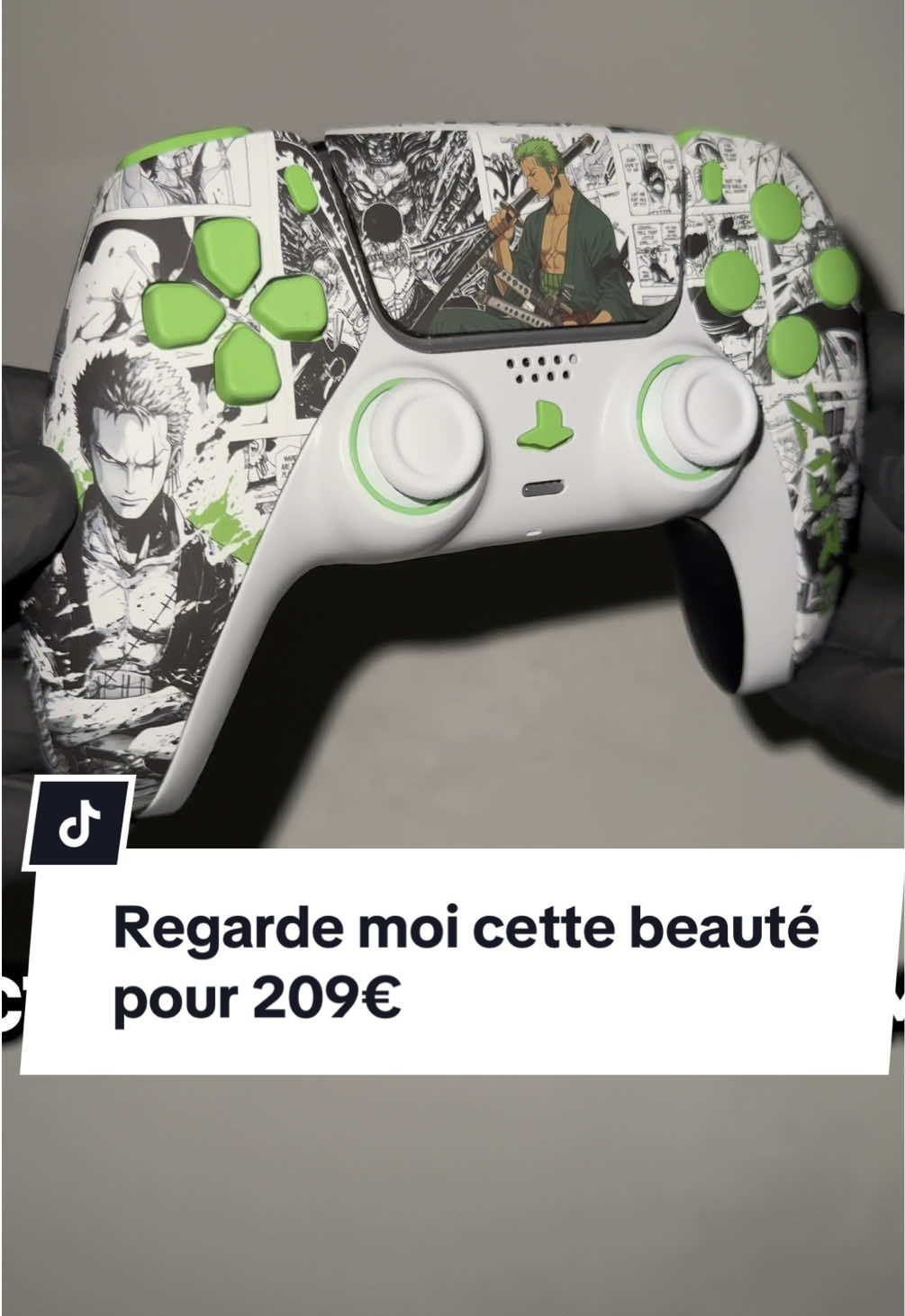 L’édition ZORO super belle et SUPER RÉACTIF, elle est actuellement en promos sur notre site #manette #ps5 #warzoneclips #edge #scuff 
