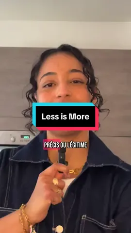 Less is more. Aujourdhui on apprend à se taire au bon moment pour gag’et en crédibilité.  #conversation #pouvoir #strategy #relations #apprendresurtiktok 