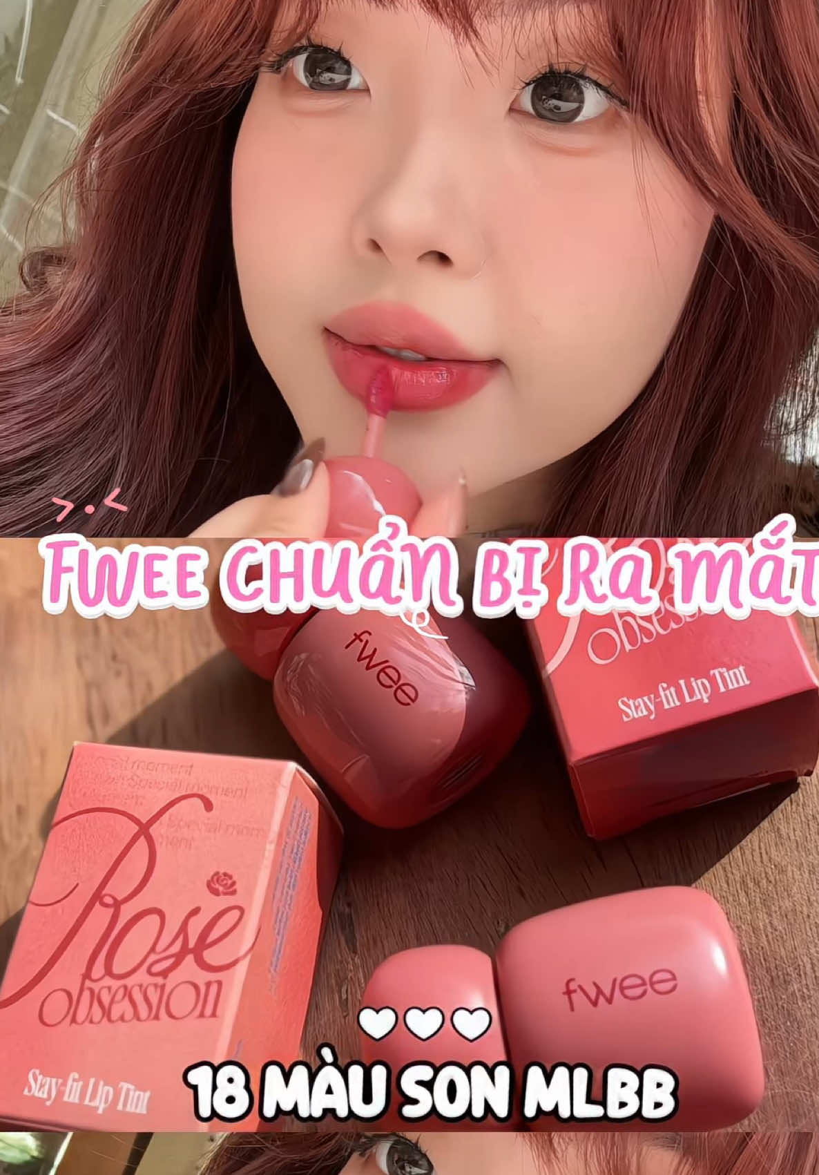 Fwee ra mắt 18 màu son Mlbb mớiiiii cạ nhà uiiii 	#fweevn #sontint #fweerosetint #sonMLBB #neutraltone	 	 	 	 	 	 	   	