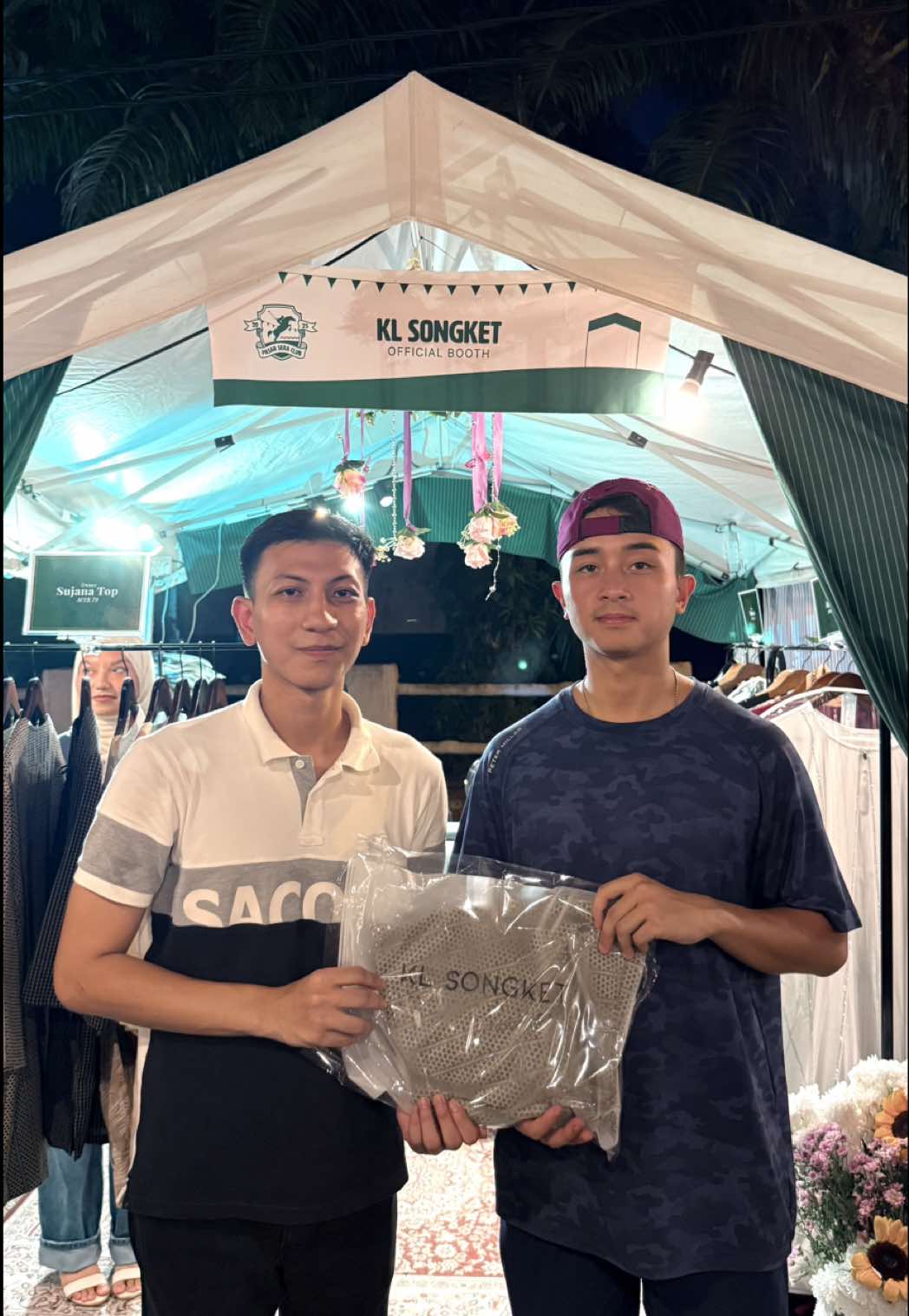 Terima kasih YAM Tengku Tengku Ahmad Ismail Mu'adzam Shah 🙏 #klaongket #tengkuahmad #royalpahangpoloclub #pasarserapekan 