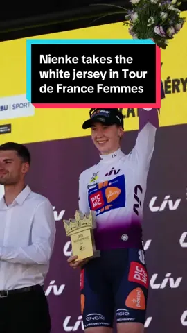 Squad on point @Le Tour de France Femmes❤️ 😮‍💨 Wahooooo, we’re into white with Nienke Vinke 🤍👏🏻 @Wahoo Fitness  #KeepChallenging #TDFF2025 #cycling #watchthefemmes #cycling #wahooligan