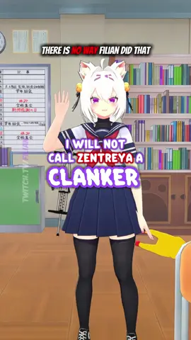 Filian drops THAT word on Zentreya #filian #vtuber #zentreya #fyp #clanker 