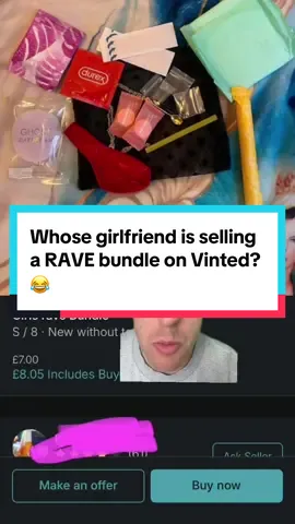 RAVE BUNDLE IS WILD 😂😂😂 #vinted #buying #selling 