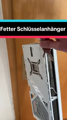Wie findet ihr meinen Grafikkarten Schlüsselanhänger? #gpu #grafikkarte #hardware 