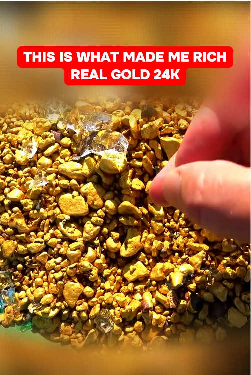 #gold #goldnugget #goldpaning #diamond #treasure #treasurefinds #treasurehunt #usa #fyp #milionviews 