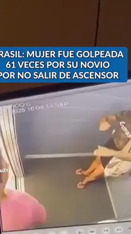 Ingredientes hombre golpea a su novia 61 veses por no salir del elevador esto sucedió en Brasil que indignante 