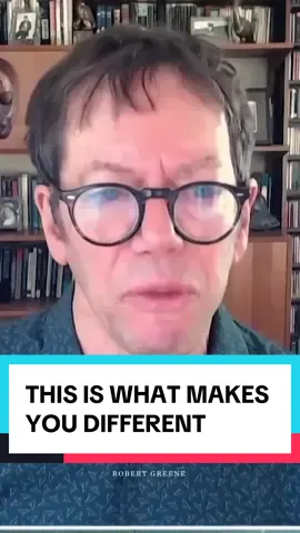 We’re all born with a unique set of DNA, don’t run away from that, embrace it.  #robertgreene #psychology #mastery #fyp #tiktok 