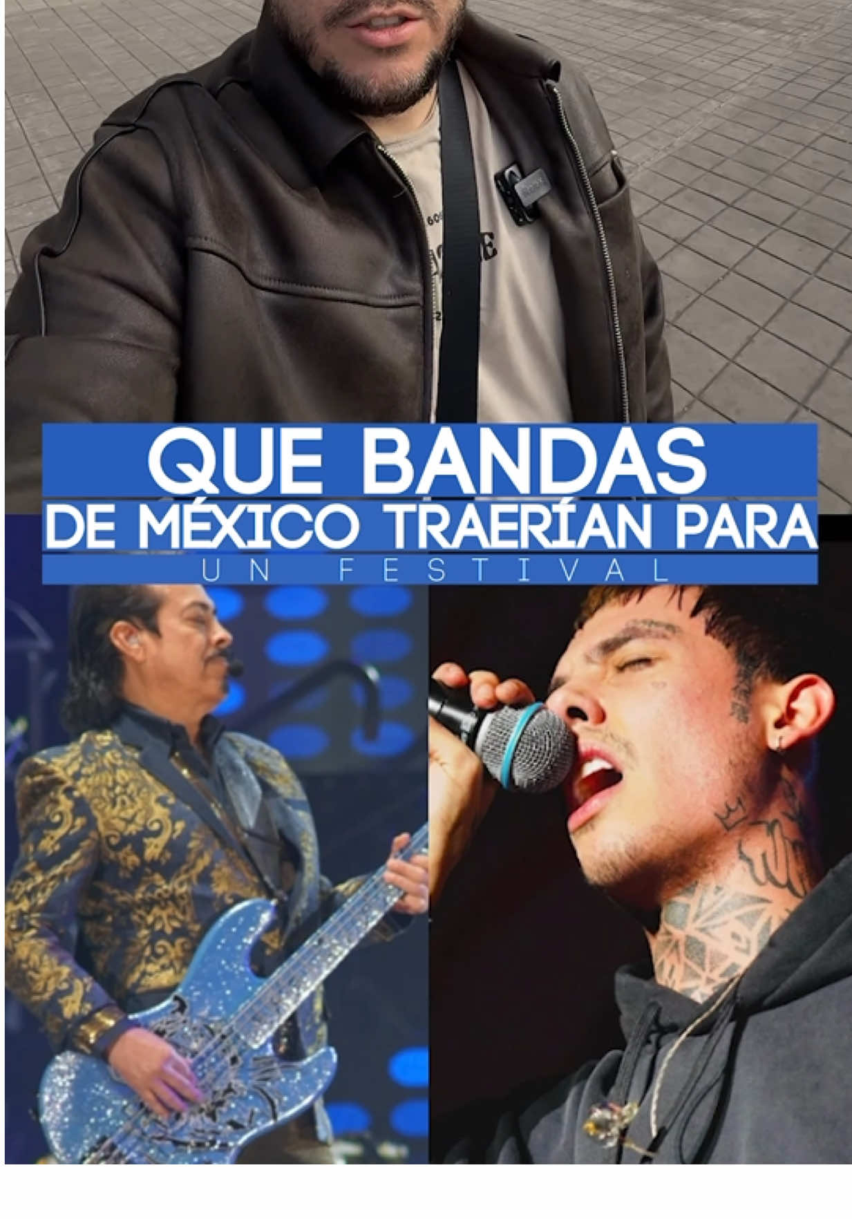 Si ustedes pudieran hacer un festival de música mexicana, ¿a qué bandas traerían? #bandasmexicanas #mexico #colombia 