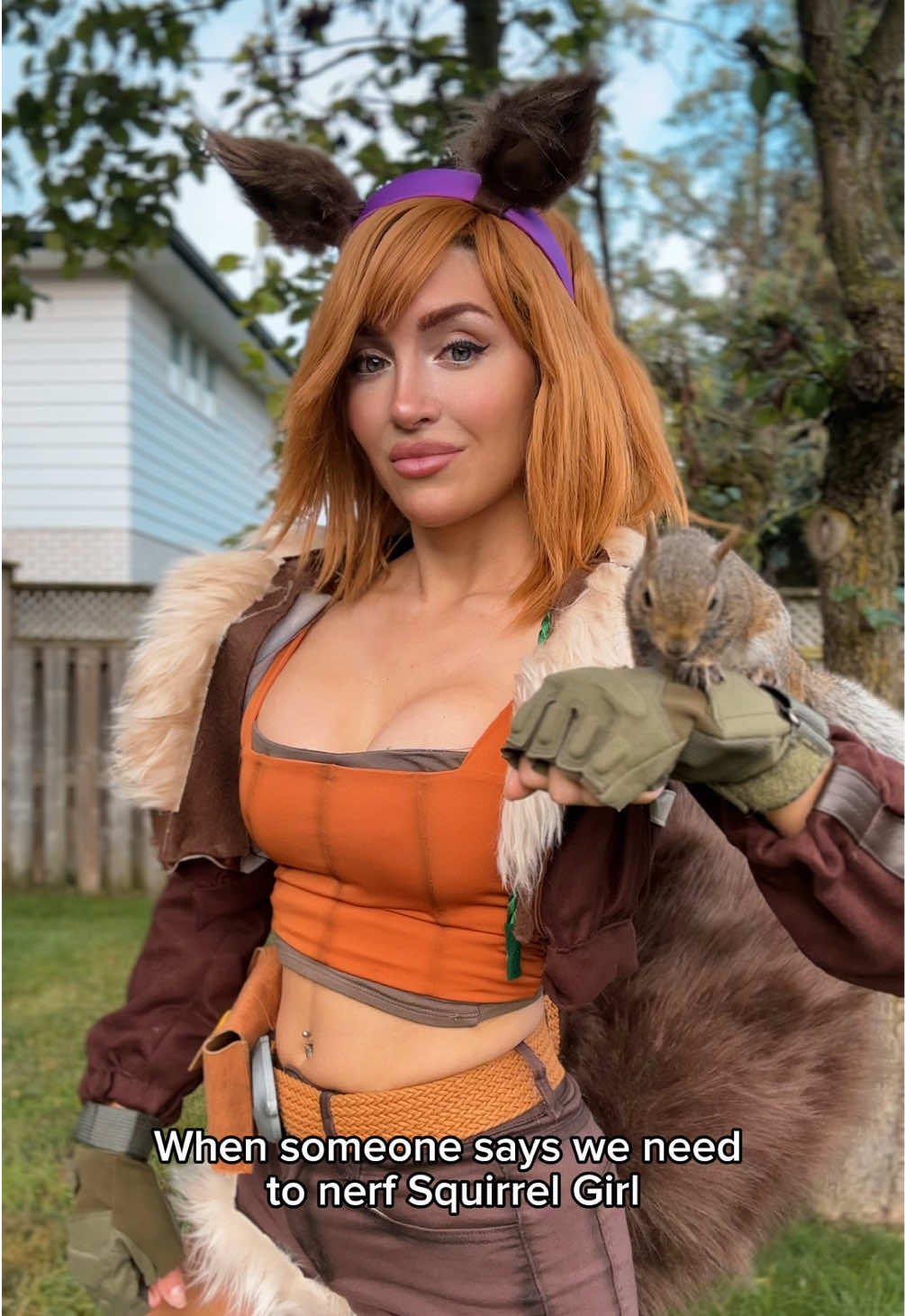 Don’t disrespect my main! #squirrelgirl #squirrelgirlcosplay #marvelrivals #marvelrivalsgame #marvelcosplay #marvelrivalsfunny 