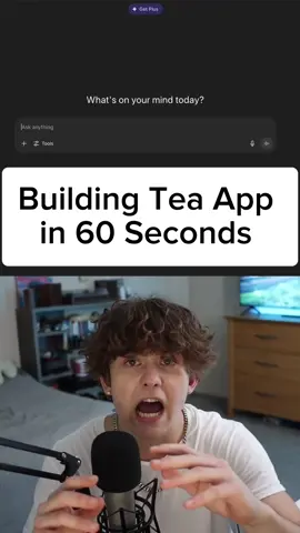 Building the tea app #ai