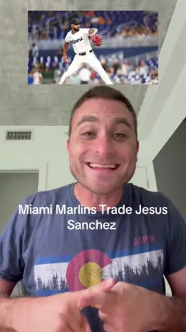 Miami Marlins trade Jesus Sanchez but keep Edward Cabrera and Sandy Alcantara #mlbtradedeadline #baseball #anthonybender 