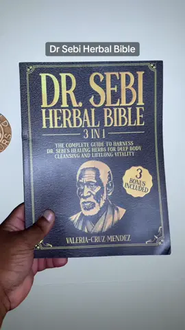 Dr Sebi Herbal Bible #drsebi #herbalbible #3in1 