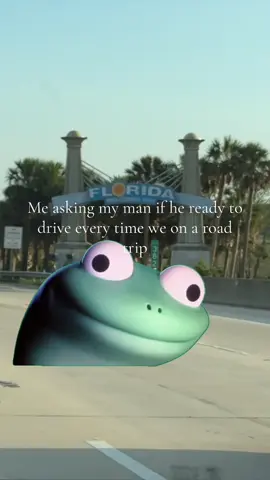 I’ll sit passenger princess the whole time #fyp #lizardtrend #Meme #MemeCut #roadtrip 