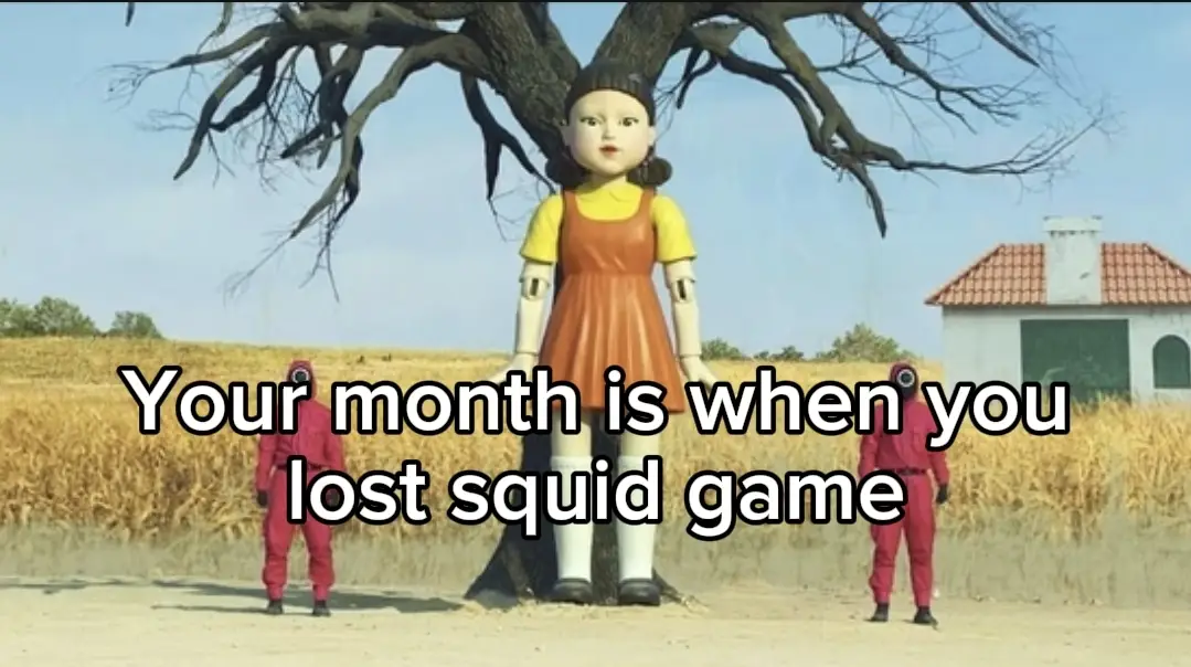 Your month tells you if you won or not. #fyp #trending #viral #squidgame #months  #winner