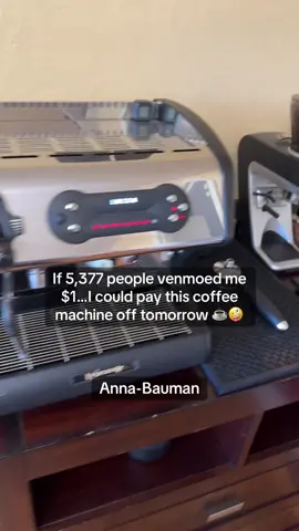 Coffee machine payments due! Thank you for your kindness. #CoffeeTok #payitforward 