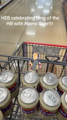 #heb #kingofthehill #alamobeer @H-E-B 