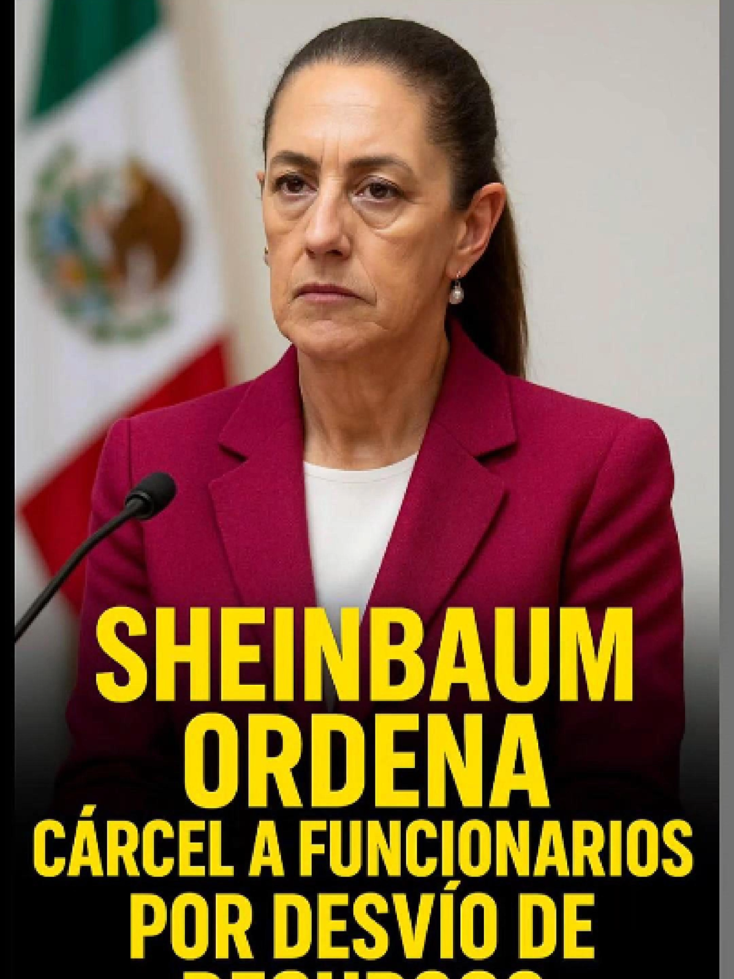Sheinbaum ordena cárcel para funcionarios que desvíen recursos públicos #mexico #mexico🇲🇽 #ejercitomexicano #noticias #donaldtrump #mexicocheck #claudiasheimbaum #news