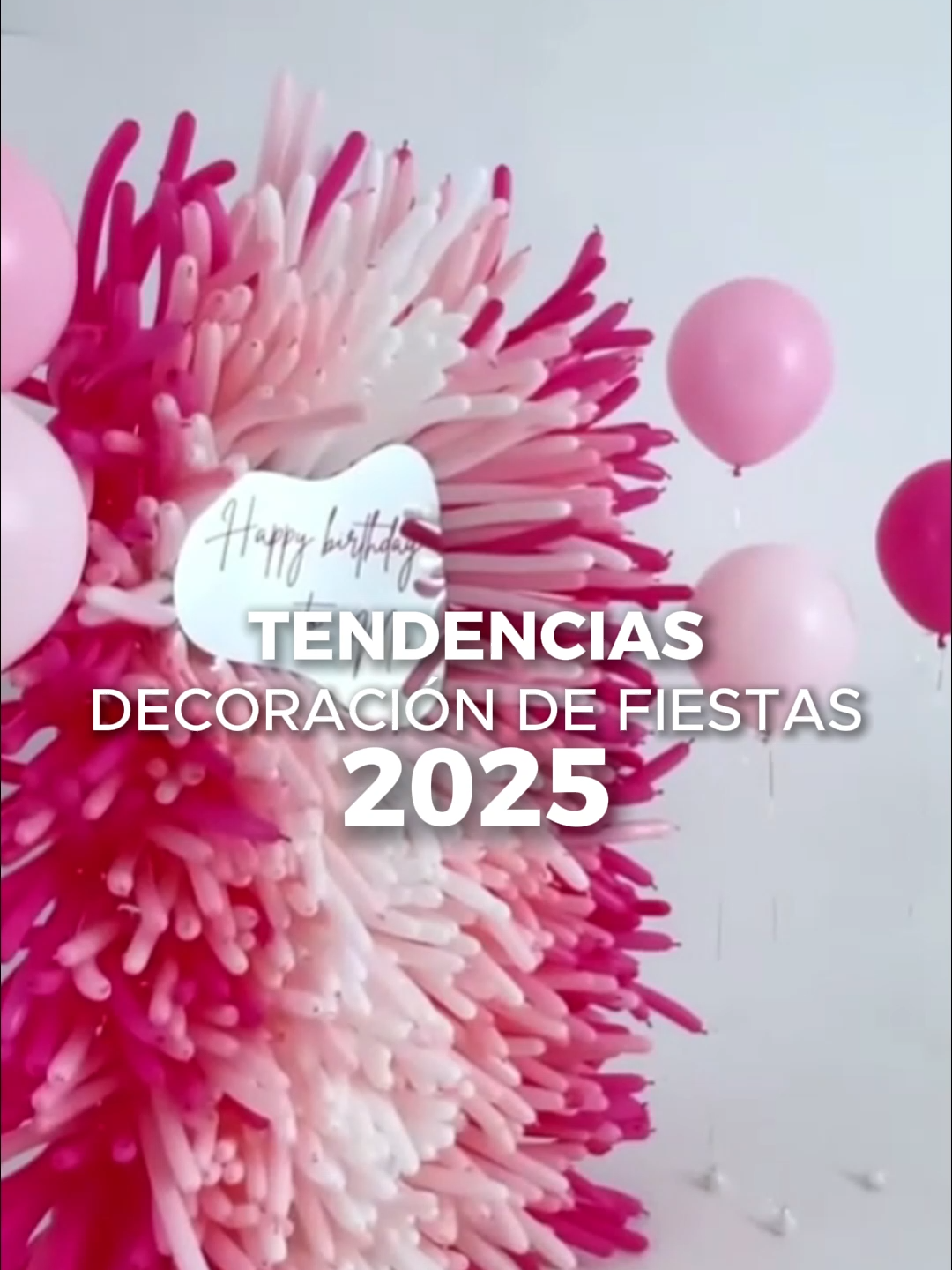 No te pierdas estas tendencias en decoración para tu próximo evento 🥳