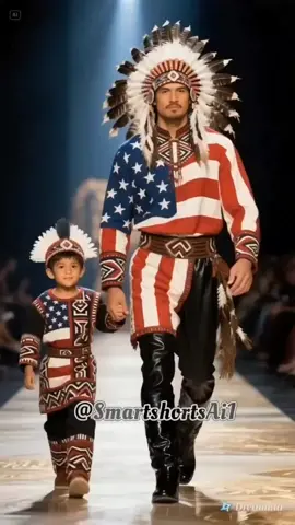 12 Countries, 12 Styles! Epic Father & Son Fashion Runway 🌍_ Global Culture Catwalk #aiart #handsome #fatherson #culture #usa 