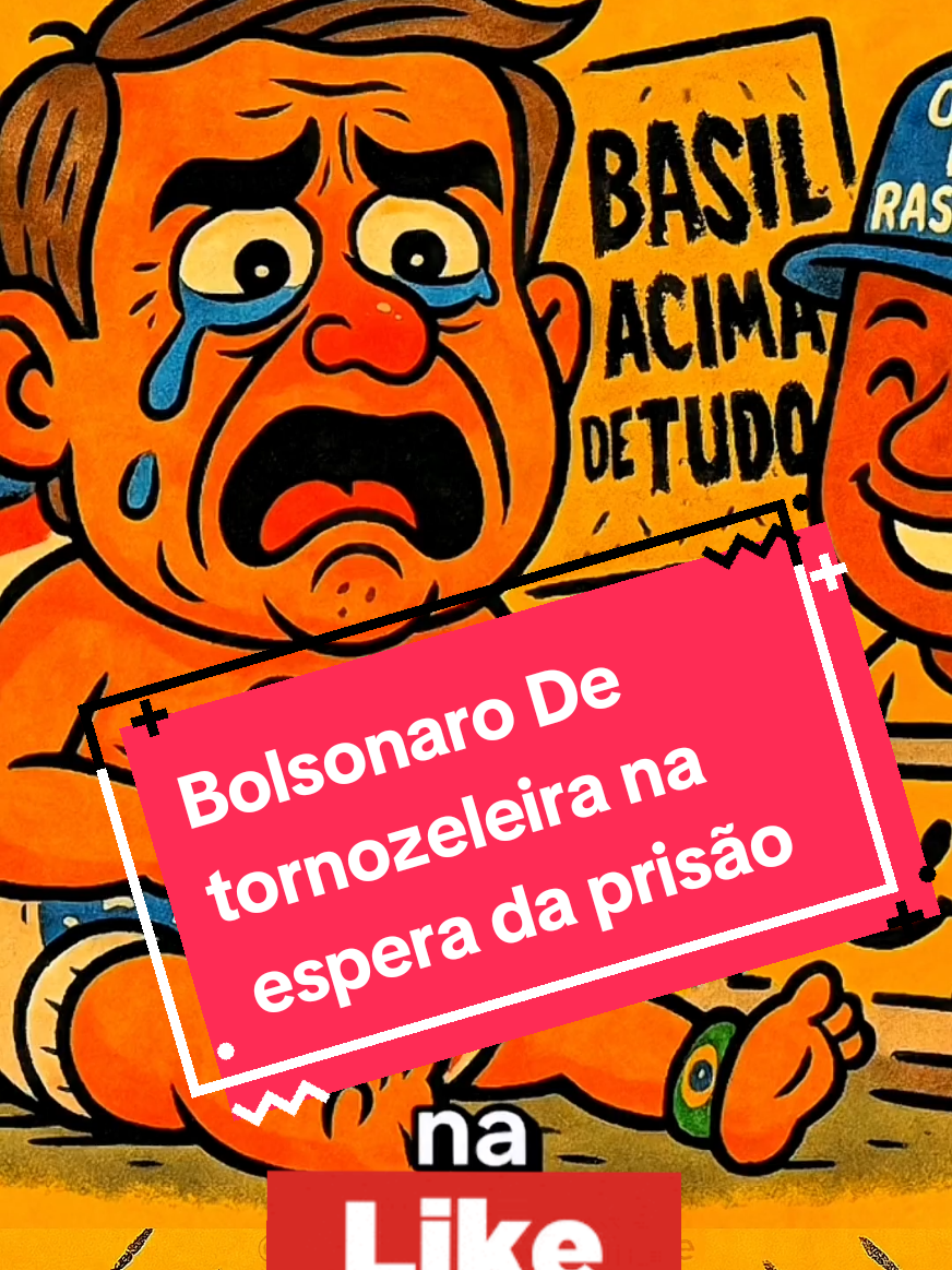 Novas artes comemoram Bolsonaro de tornozeleira e a soberania do Brasil. #brics #tornozeleira #bolsonaro #stf #golpe  #xandao #semanistia 