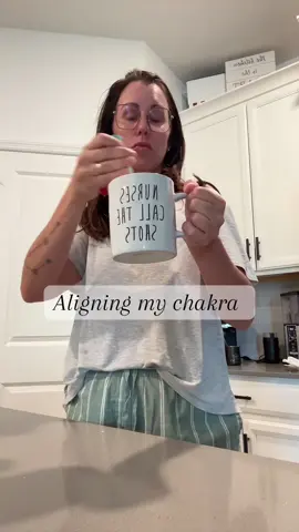 Aligning my chakras before this last  12-hour night shift so I don’t uppercut someone. 😂🥹 #ernurselife #nightshiftnurse #fyp #nursetok #spiritualtiktok 