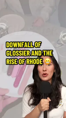 is this the downfall of glossier? #glossier #rhode #makeup #skincare #glossieryou #rhodeskin @Glossier @rhode skin 