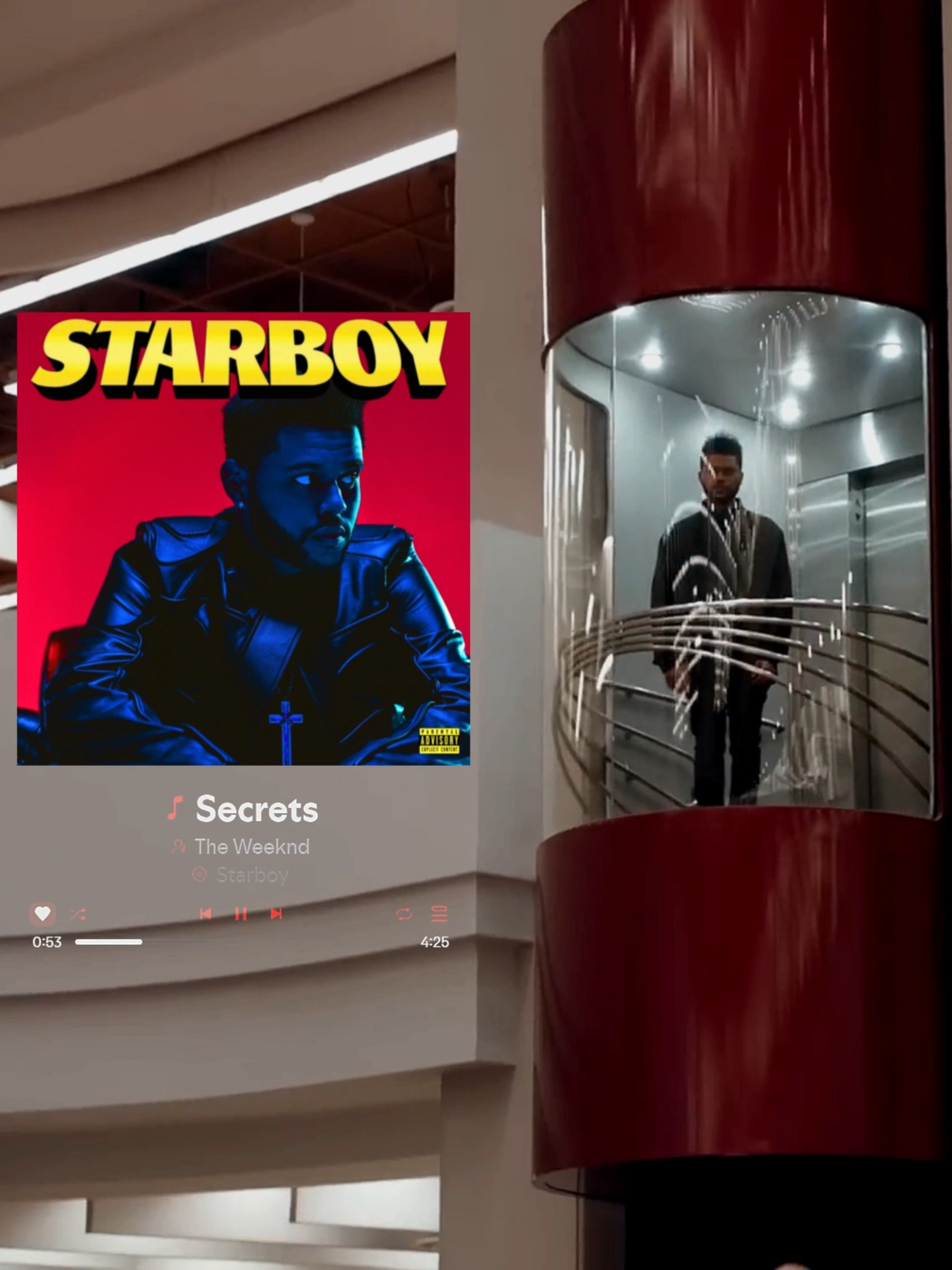 I hear the secrets that you keep ... @danxrds #theweeknd #abeltesfaye #xofans #starboyalbum #secrets #lyricsvideo #fyp