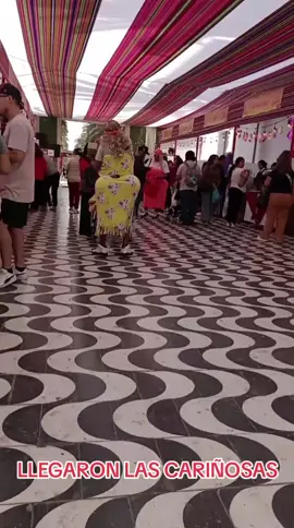 cuando estás en la feria y de pronto llegan las cariñosas..... 