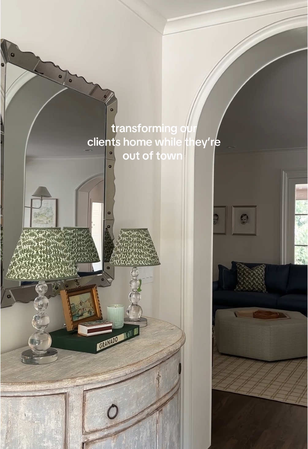 real life extreme home makeover✨🤍 best part of being a designer #interiordesigner #hometransformation #southernhome #atlantahomes  
