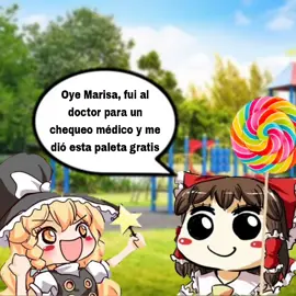 Marisad va al doctor . Meme original de absolutenutcase162 en ig xd . #東方project #2hu #touhou #touhouproject #fyp #marisad #marisakirisame #marisa #reimu #osanareimu #eirinyagokoro #東方 #東方神起 