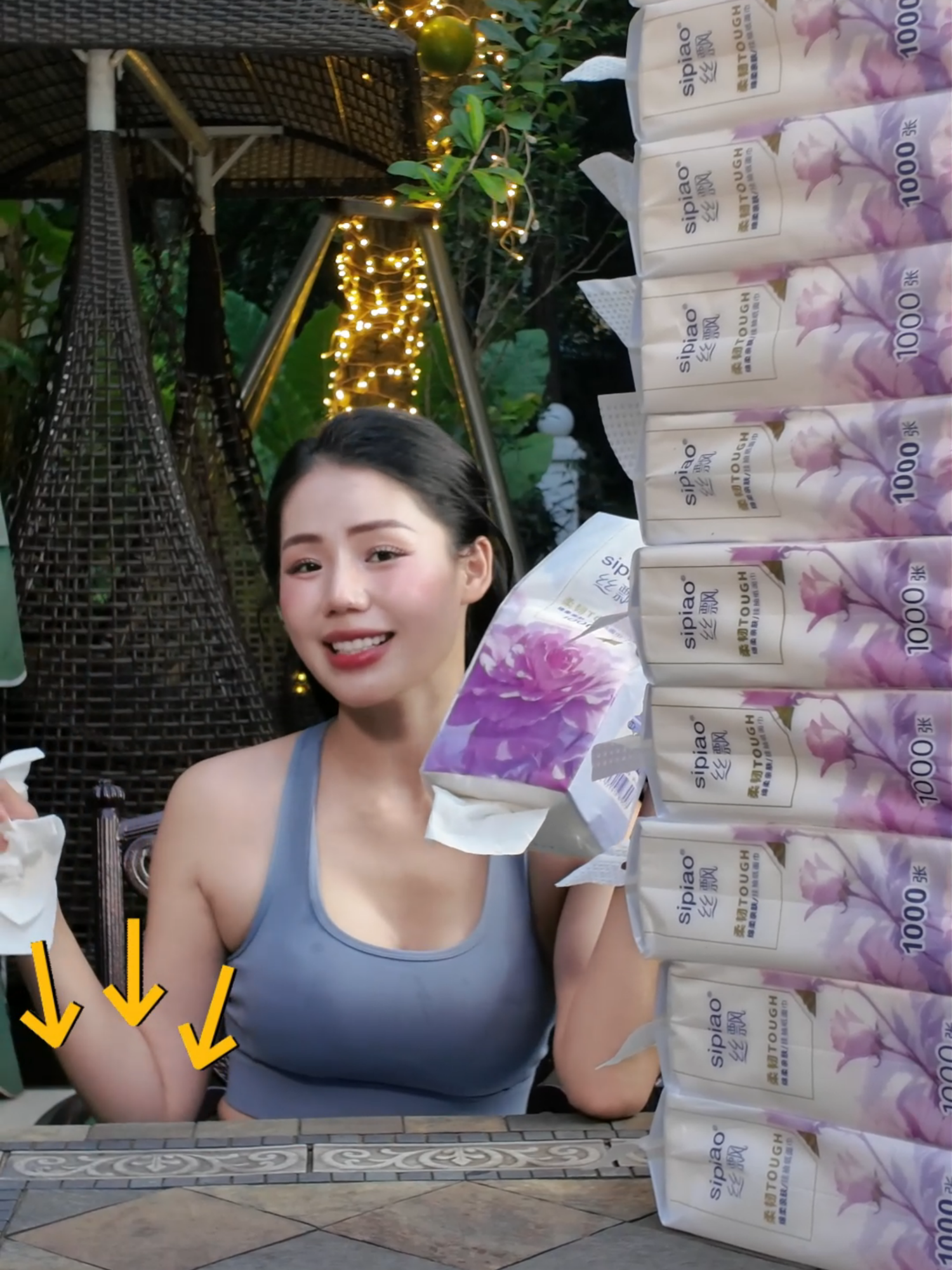 Mua combo 10 bịch giấy rút, vừa rẻ vừa hời dùng mãi không hết lun #huongly #tiktokshop #giayrut #giayrutcaocap #sipiao #giayruttreotuong