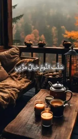 سَلَبَ النَّومَ خيالٌ مرَّ بِي فِي فُؤادِي لحبيبٍ غائبِ فاسْتثار الطَّيفِ قلبًا مُثقلًا أضرمَ الحُبَّ فأهوَى جانِبي يا خليل الرُّوحِ هلَّا زُرتنا؟ في شُروق الشَّمسِ أو فِي المغربِ أو فزُرني فِي منامي علَّنَا نلتقي لو فِي زوايَا الحُجُبِ #سلب_النوم_خيال_مرّ_بي  #ياخليل_الروح_هلا_زرتنا  #foryoupage #explorer #status #موشحات_اندلسية  #leil_webahr #ليل_وبحر 