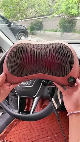 Neck and back massager pillow with 3-D kneading and heating electric neck and back massager #neckmassager #backmassager #electricmassager #massagepillow #tiktokShop #TikTokShopBacktoSchool