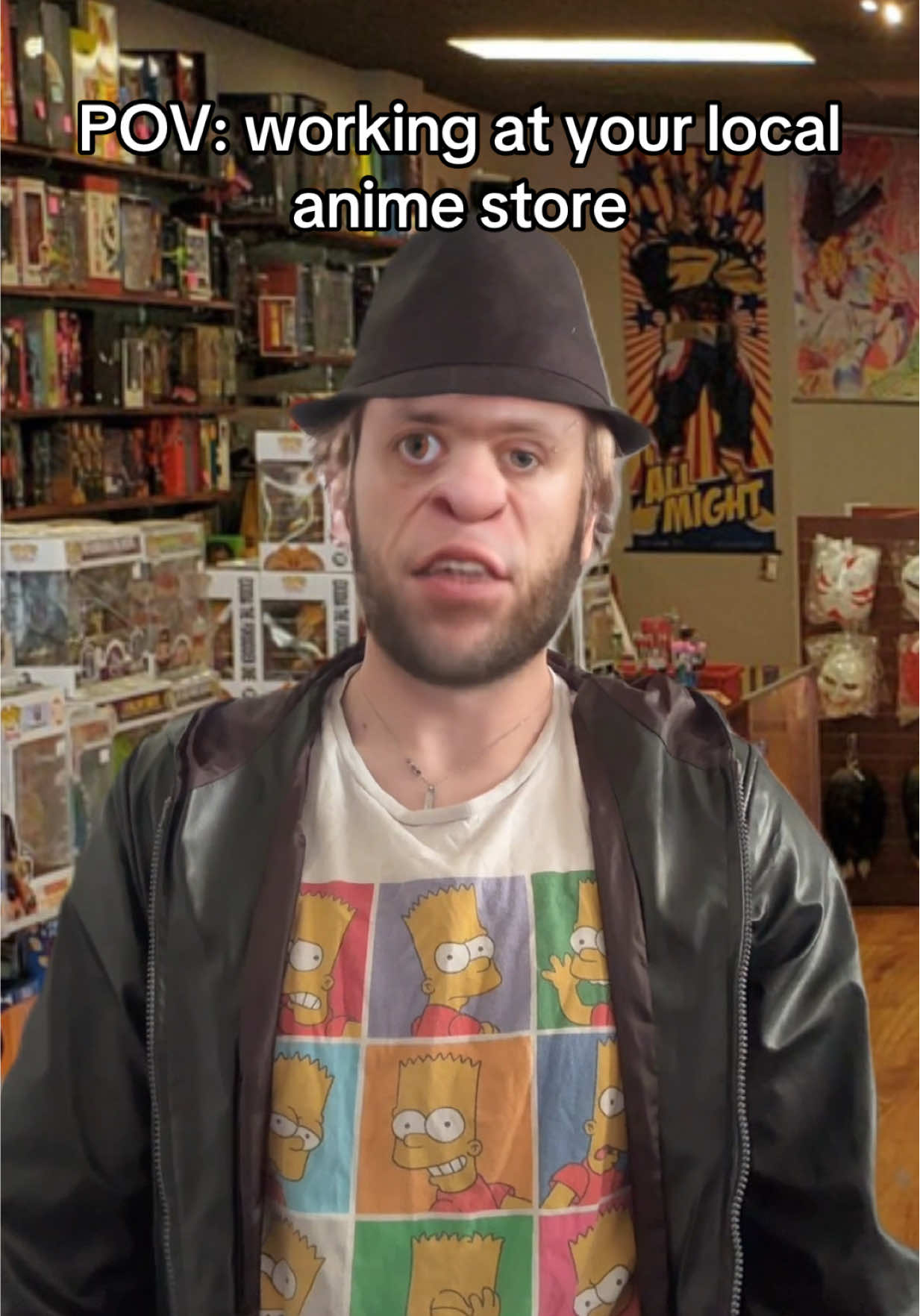 Anime stores can get gross #anime #collectibles #fyp #animetiktok #mangatiktok #gross #nezuko 