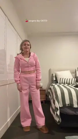 Will see how I’m feeling tomorrow 🫶🏻 #surgeryday #OOTD #grwm #breastaug 