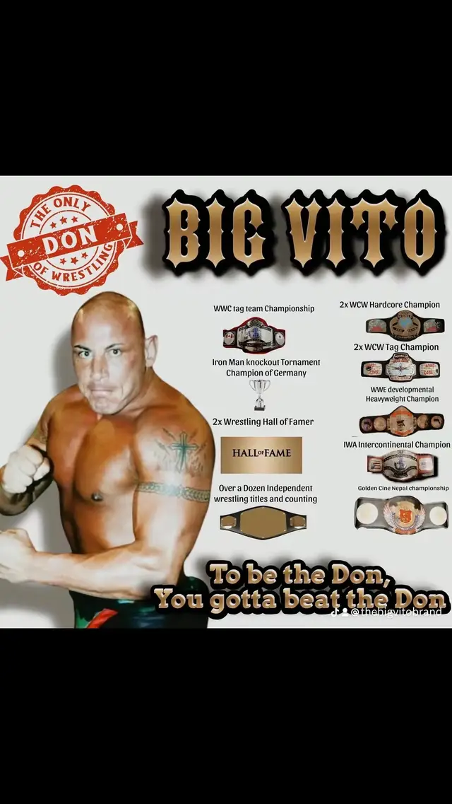 #onthisday #fentysuperbrandday #bigvito #thedonofwrestling #WWE 