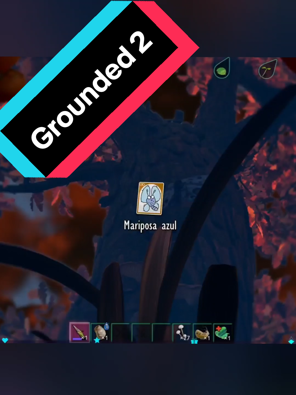 No dejan ver mariposas a gusto 😢  #Grounded2 #gamerentiktok #gamers #humor #groundedgame 