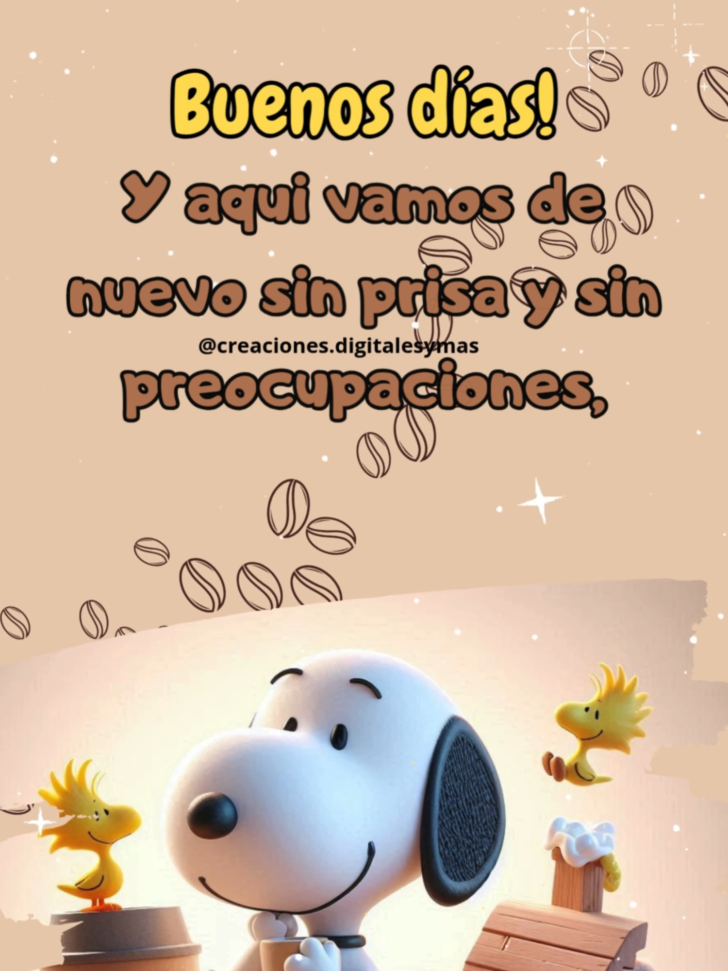 Buenos días #buenosdias #lindodía #felizdia #snoopy #adachajon.gt