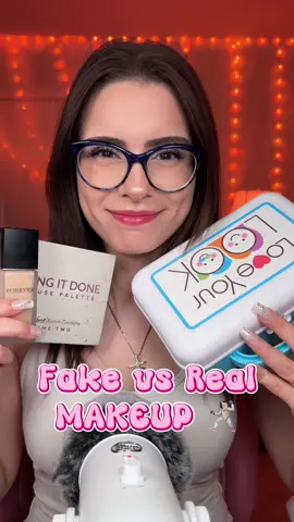 FAKE VS REAL MAKEUP! Which sounds better? 💫✨ #fypシ #fyp #asmr #asmrsounds #asmrvideo #asmrtiktoks #asmrmakeup #makeup #makeuptutorial #tiktokchallenge 