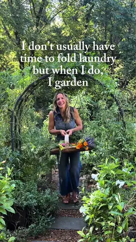 My favorite thing to do when I’ve got time… Is not laundry ☺️ Go to my bio if you’re the same  You gotta join me for the Fall Garden Kickoff happening this week  If you’re looking for an excuse to avoid the laundry, the garden is the best one  I’ll show you the best way to get your garden started this season  #garden #plants #gardening #momlife #crunchymom #laundry #meme 