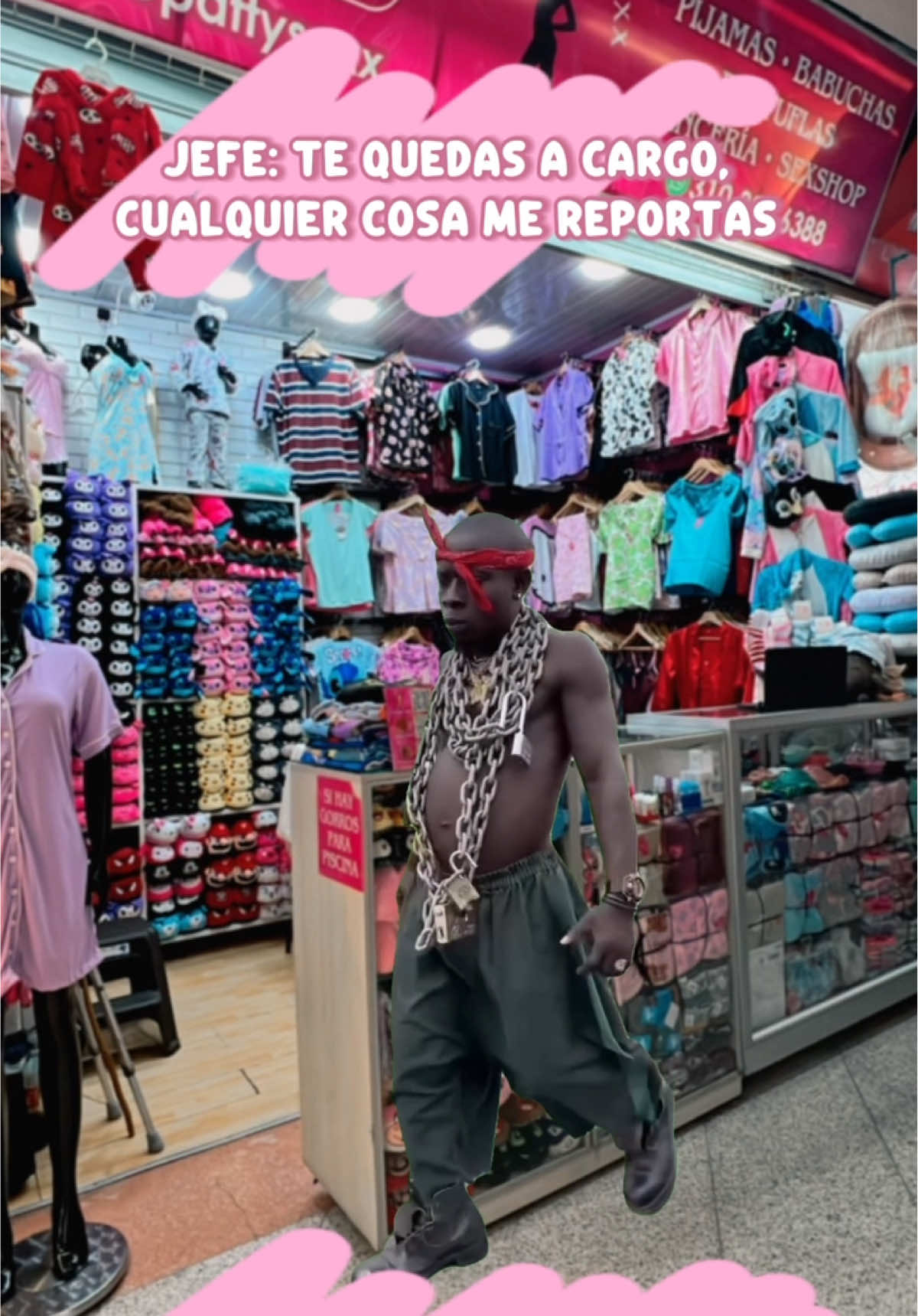 Yo estoy a cargo 🤪 ¡Visitanos!  📍C.c Alejandrina Local 1-24 entrada 00  📍C.c Alejandria Local 006 entrada 1  310 8856388 📲 Envíos a todo el país ✈️ Y Domicilios en toda la Ciudad de Cúcuta 🛵 #humor #jefe #mandar #sueldo #pijamas 