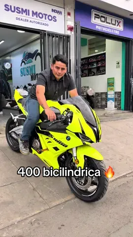 Moto deportiva hermosa la r10 400 tuneada 😍🔥🔥@Gian @Gian Carlos Neyra @MOTEABLE @✨ Stef Suárez✨ #motos #parati #biker #motosdeportivas #motero #susmimotos #motofinanciada #bikers #moteros #moteros #motospisteras 