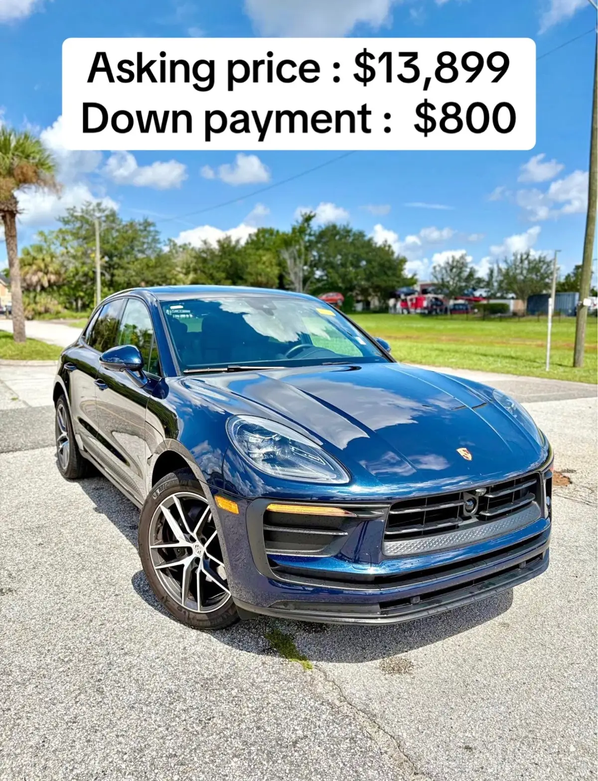 🌟 Like New but Cheaper! One Owner, Clean Fax, Tip Top Shape! 💥Our Best Price Up Front! Our BEST PRICE is always your FIRST PRICE! ✅ONE OWNER, CLEAN CARFAX—NO REPORTED ACCIDENTS! ✅ONLY 7,027 MILES! ✅YES WE FINANCE! ✅ASK IF I CAN DELIVER TO YOU! (FLORIDA ONLY) 💥 Killer deal—Our inventory moves quick!  Drivetrain: AWD Interior: Black Transmission: 7-Speed Porsche Doppelkupplung (PDK) Engine: 2.0L I4 Turbocharged Fuel Efficiency: 19 CITY / 25 HWY Mileage: 7,027 Key Features AWD Android Auto Apple CarPlay Automatic Climate Control Backup Camera Blind Spot Monitor Bluetooth Heated Seats Keyless Entry Leather Seats Navigation System Power Liftgate Power Seats Rain Sensing Wipers Rear A/C Sunroof / Moonroof. Message me for  any questions!  #porsche #porschemacan #macan #foryou #fouryoupage #fly #usa #carenthusiast #dreamcar #girl 